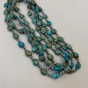 Turquoise Beaded Necklace